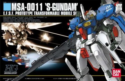 Hguc gundam-s msa-0011 1/144