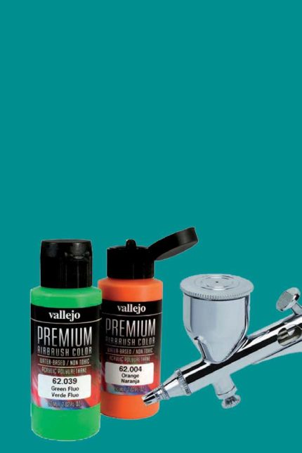 Premium airbrush blue green 62012