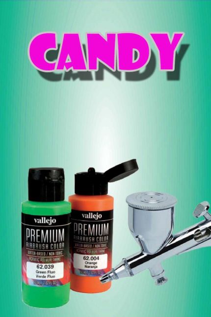 Premium airbrush candy racng green 62077