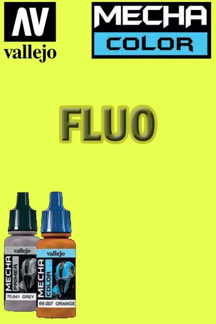 Mecha color 69054 yellow fluorescent