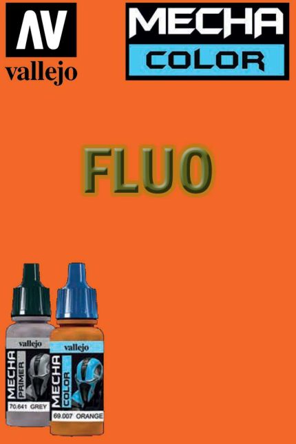 Mecha color 69055 orange fluorescent