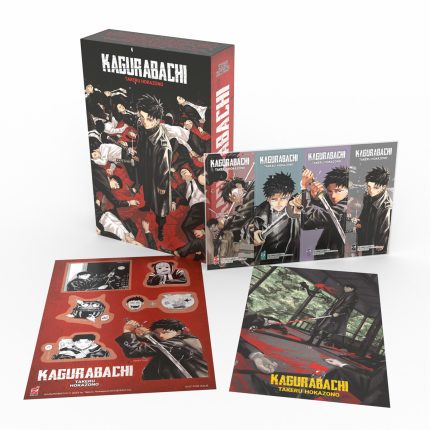 KAGURABACHI n.1 VARIANT COVER EDITION CON BOX - CONTIENE 1 ILLUSTRATION CARD, 1 SET DI STICKERS E 1 SET DI SEGNALIBRI IN PVC