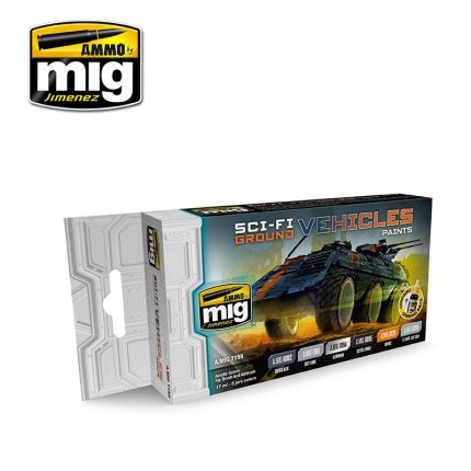Sci-Fi Ground Vehicles Paints AMMO