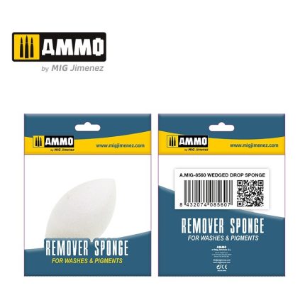 Remover Sponge - Wedged Drop Sponge - 1 pc. A.MIG-8560