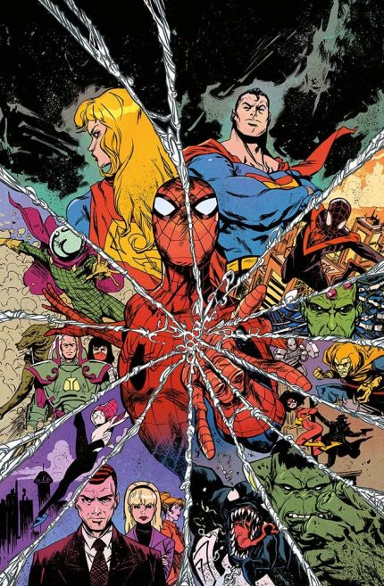 Spider-Man/Superman – Variant Cover di Sanford Greene