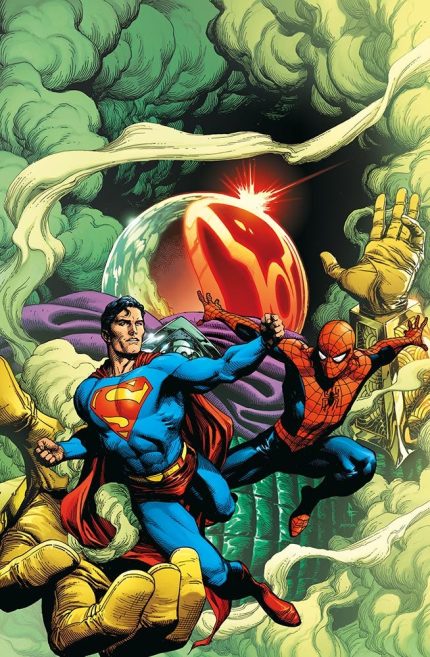 Spider-Man/Superman – Variant Cover di Gary Frank