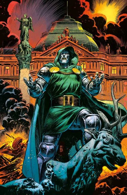 Un Mondo Sotto Destino 8 Panini Doomination Variant Cover di Nic Klein